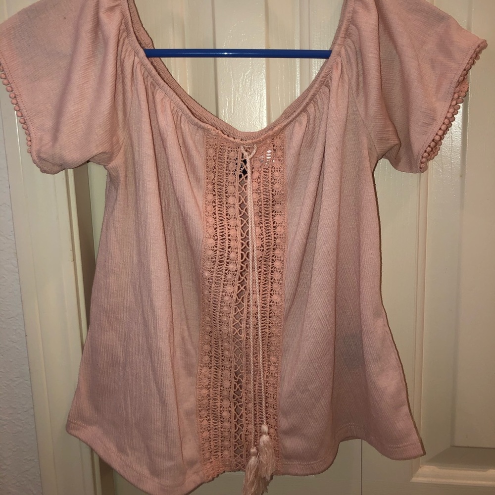 Off the shoulder shirt